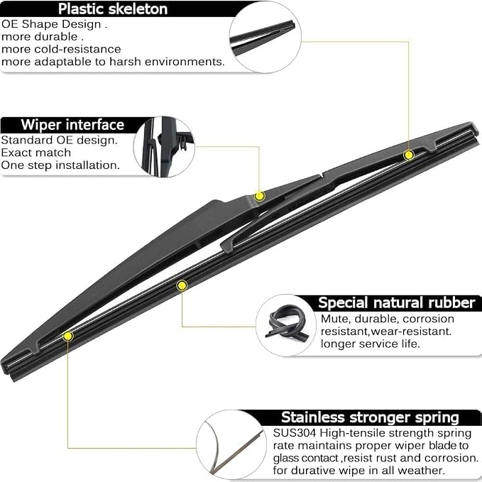 AUTOBOO 26"+14" Windshield Wipers - Image 5