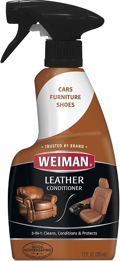 Weiman Leather Cleaner and Conditioner by Weiman