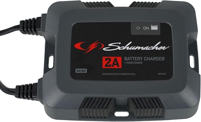 Schumacher Electric Fully Automatic 2A 6V / 12V Battery Charger & Maintainer - Image 2