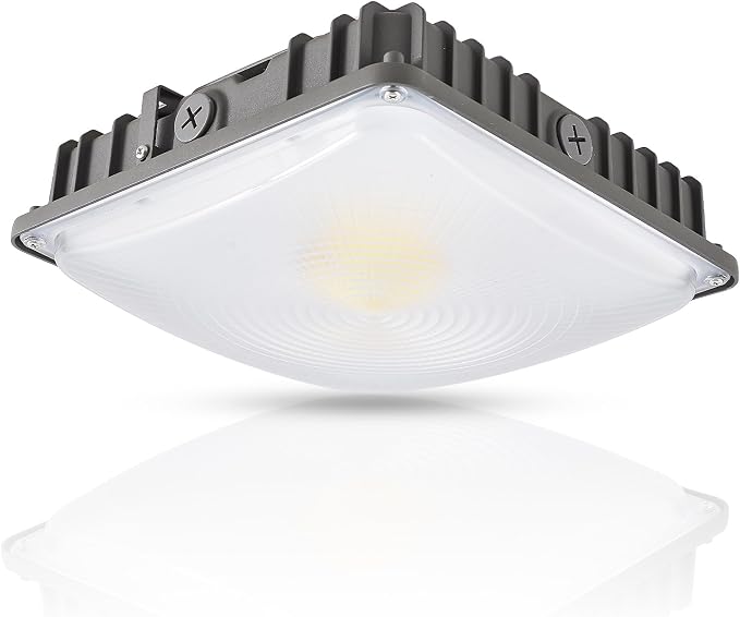 70W/45W/30W Power Selectable LED Canopy Garage Light by OstekLedLighting