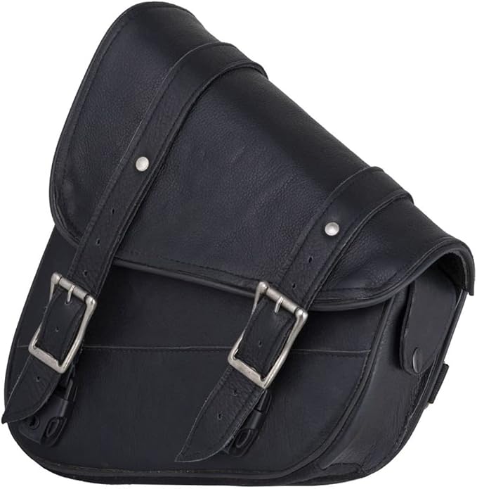 GARGOYLE BELLS Motorcycle Saddle Bags Solo Swing Arm Bag by GARGOYLEBELLS