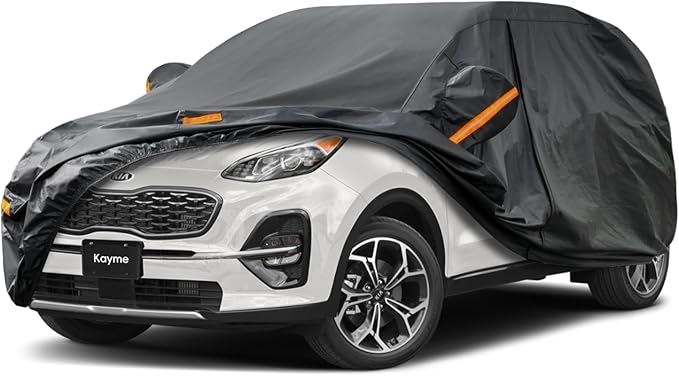 Kayme 7 Layers SUV Car Cover Custom Fit by kayme