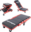 Mechanic Creeper 36 inches 3-in-1 Mode Z Seat 340lbs Capacity, Foldable Garage by WheelX