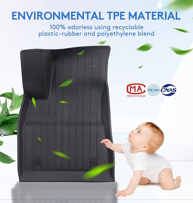 2025 New Version Floor Mats for Tesla Model 3 Highland - Image 6