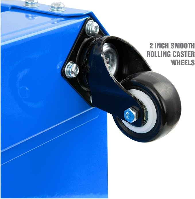 OEMTOOLS 24996 Blue Workshop Creeper Seat, Rolling Stool - Image 6