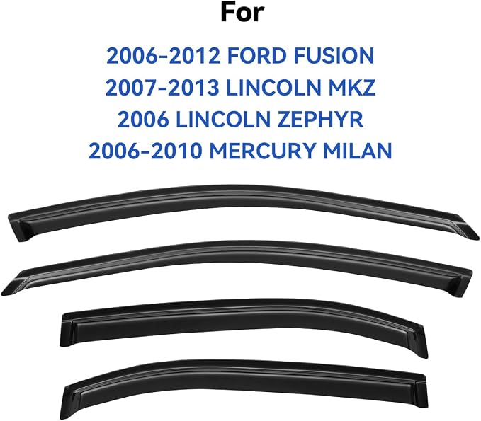 Window Visors Rain Guards Shield - Image 2