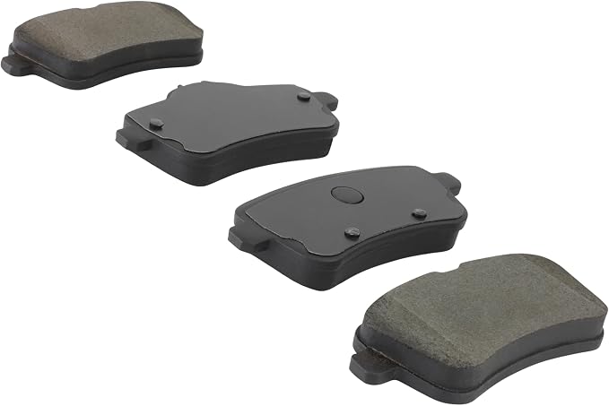 Premium Semi-Metallic Rear Brake Pads Compatible - Image 2