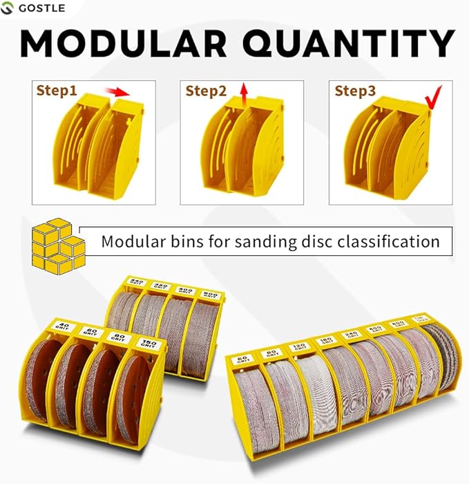 5 Inch Professional Sanding Discs Storage Bins - Image 3