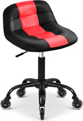 Rolling Stool with Wheels, Garage Shop Stool with Backrest, Roller Seat with by FreekyFit