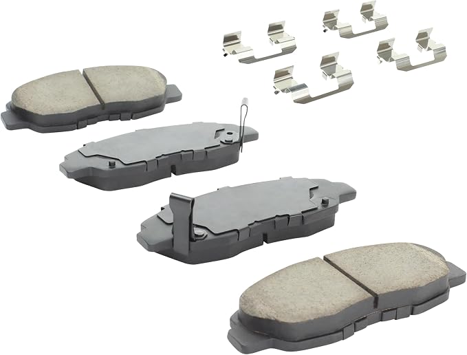 Premium Ceramic Front Brake Pads Compatible - Image 2