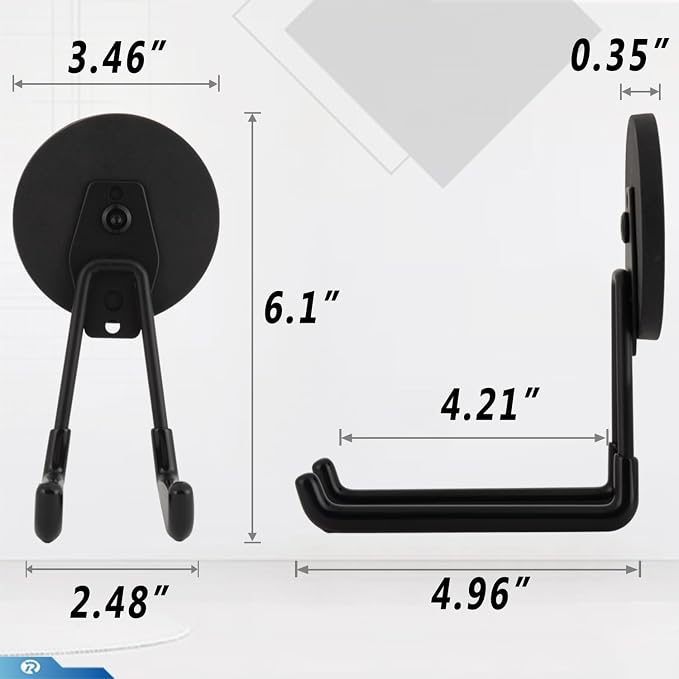 2 Pcs Magnetic Hook Heavy Duty, Strong Magnet Hooks - Image 6