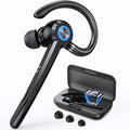 Bluetooth Headset with Microphone, V5.4 Bluetooth Earpiece with Charing Case by PRTRFLC