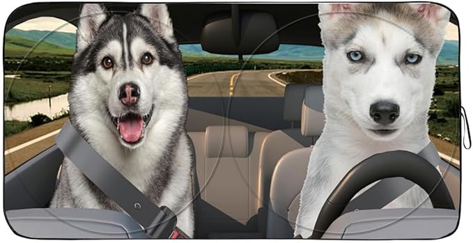 Gven Windshield Shade, Car Sun Shade by Gven