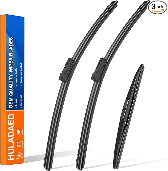HULADAED® 26'' 16'' 12'' Windshield Wipers Replacement by HULADAED