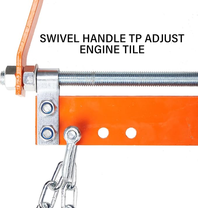 Engine Support Bar 2000 Lbs Load Lever Motor Lift Tool Heavy Duty Leveler - Image 9