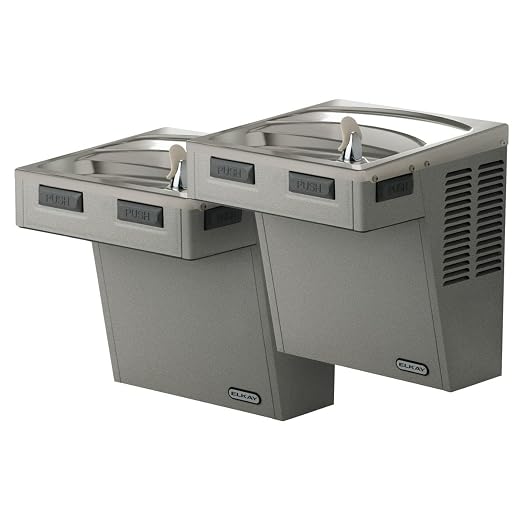 Elkay EZO8 8 GPH ADA Wall Mount Single Level Hands Free Water Cooler by ELKAY