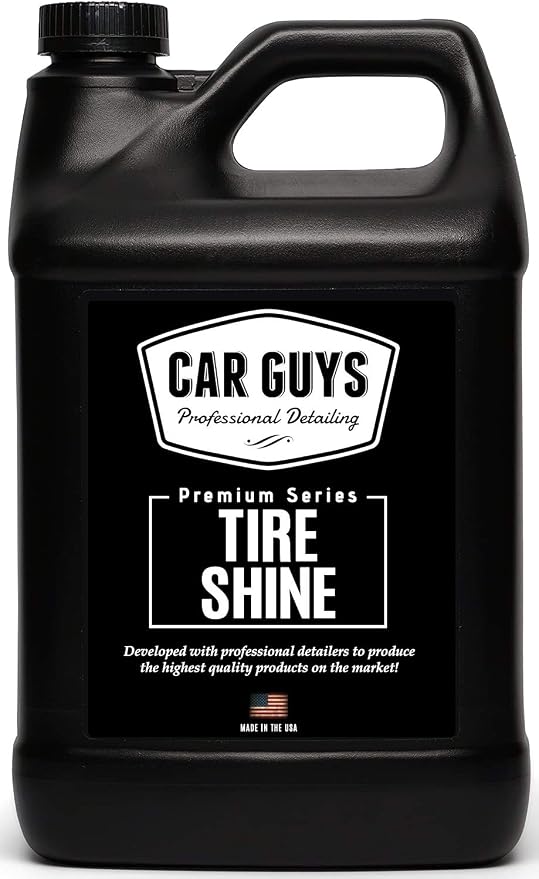 CAR GUYS Tire Shine 1 Gallon Refill | The Perfect Shine | Durable and User by CARGUYSDETAIL