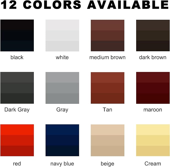 Gray Leather Recoloring Balm, 12oz Leather Color Restorer - Image 8
