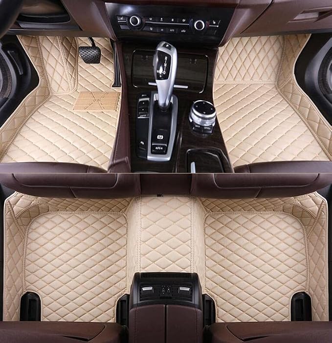 Custom All-Weather Protection Leather Car Floor Mats by LIODOR