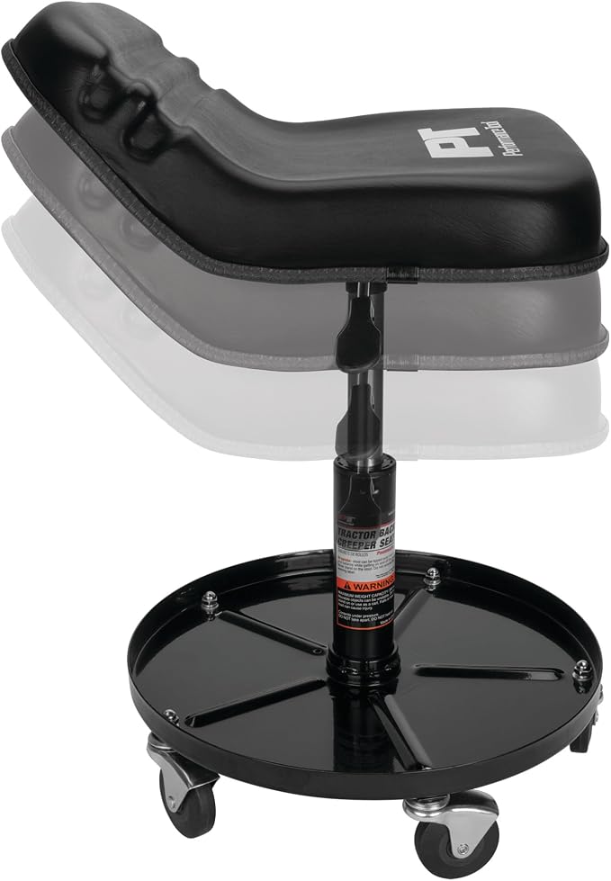 Performance Tool W85020 Tractor Creeper Rolling Work Seat - Image 9