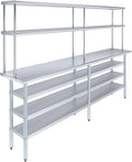 Amgood 18" x 96" Stainless Steel Work Table by AmGood