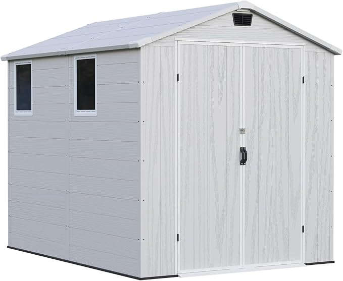 Patiowell 6x8 FT Outdoor Storage Shed by Patiowell