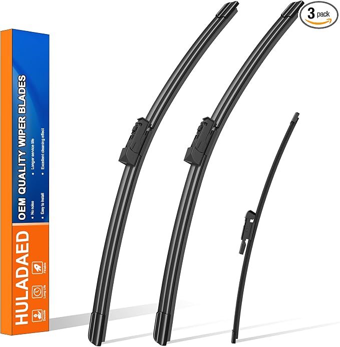 HULADAED® 24'' 20'' 15'' Windshield Wipers Replacement by HULADAED