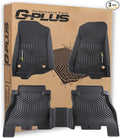 G-PLUS Floor Mats 3PCS Fit for Jeep Wrangler JL 2018-2025 Unlimited 4-Door Only by G-PLUS
