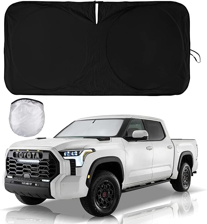 INSAUTO for Toyota Tundra Car Sun Shade Windshield for Tundra 2006 2005 2004 by INSAUTO