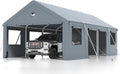 Carports 13X25 Heavy Duty, Portable Car Port Garage, Carport Canopy by Sannwsg