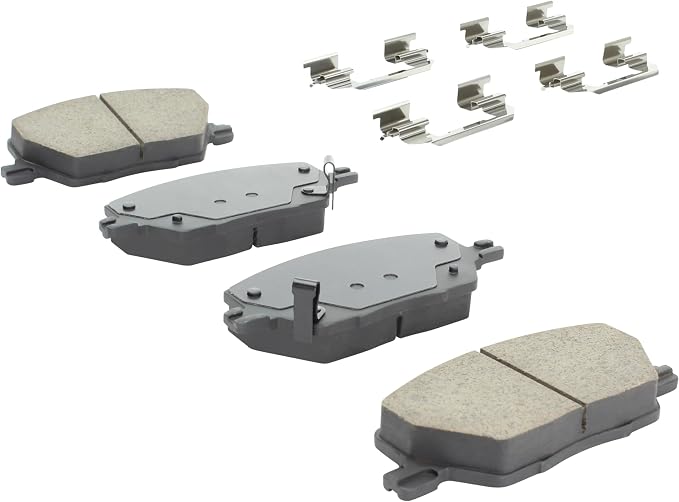 Premium Ceramic Front Brake Pads Compatible - Image 2