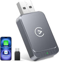 AuroraLink Wireless Carplay Adapter by Powerful2-in-1WirelessCarplayAdapterandAIBoxforYourChoice