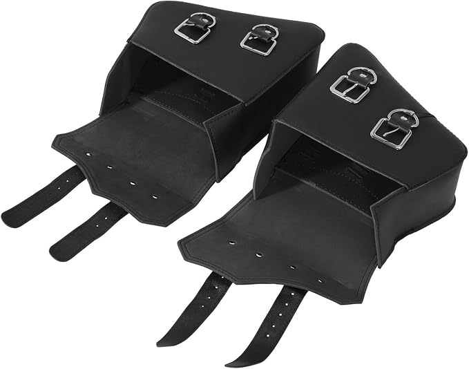 TCMT Motorcycle Saddle Bags Side Tool Bag Luggage Fit - Image 6