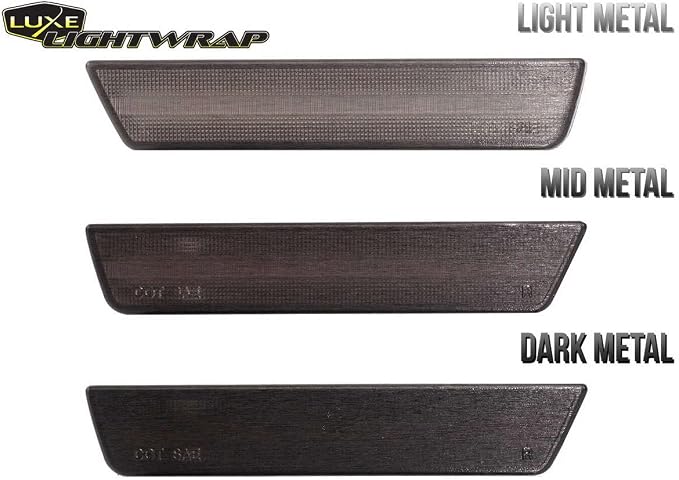 Luxe LightWrap Light Metal Universal Headlight Tail Light Tint Kit - Image 7