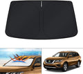KUST Windshield Sun Shade for 2013-2020 Nissan Pathfinder Sunshade Window Sun by KUST