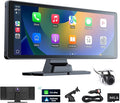 10.26" Carplay Screen for Car, 4K Dash Cam, Portable Tablet for Apple Android by Unknown