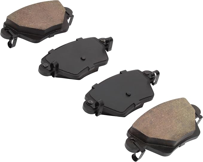 Premium Semi-Metallic Rear Brake Pads Compatible - Image 2