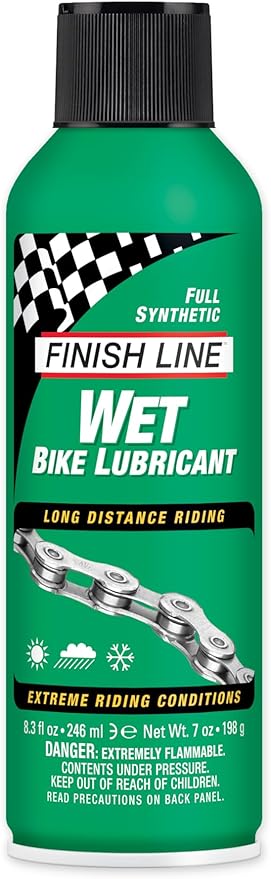 FINISH LINE Wet Bike Lubricant Aerosol Spray by FinishLine