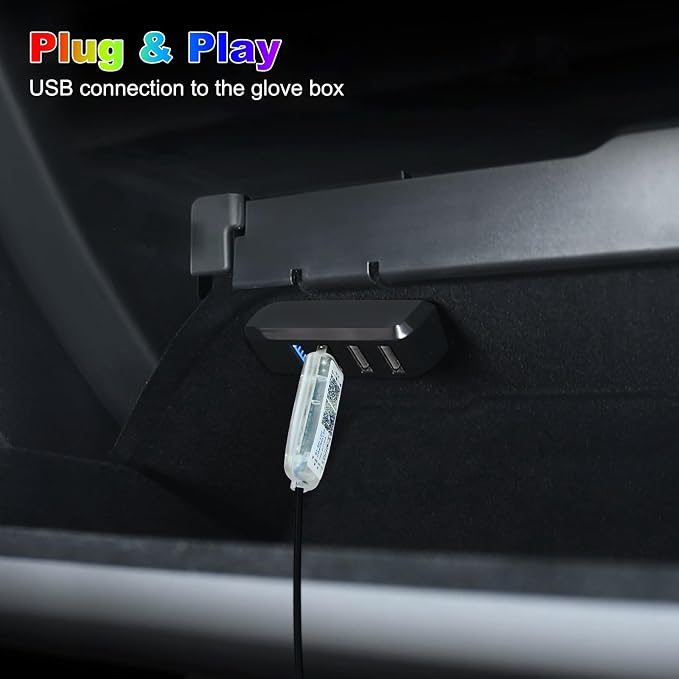 Dreamcolor Acrylic Interior Car LED Strip Light - Image 4