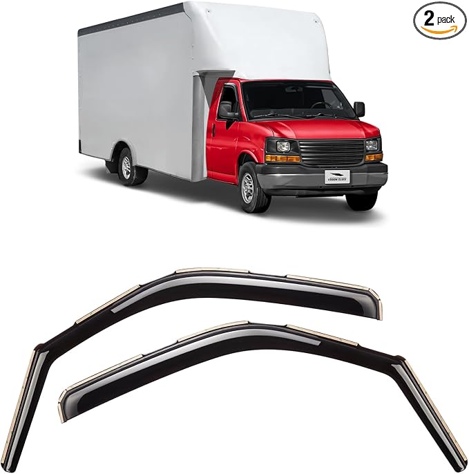 Voron Glass in-Channel Extra Durable Rain Guards by VoronGlass-highqualityautoaccessories
