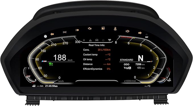 Speedometer Instrument for BMW F30 F36 2013-2020，12.3 inch Linux System by PioowirkAutoNavi