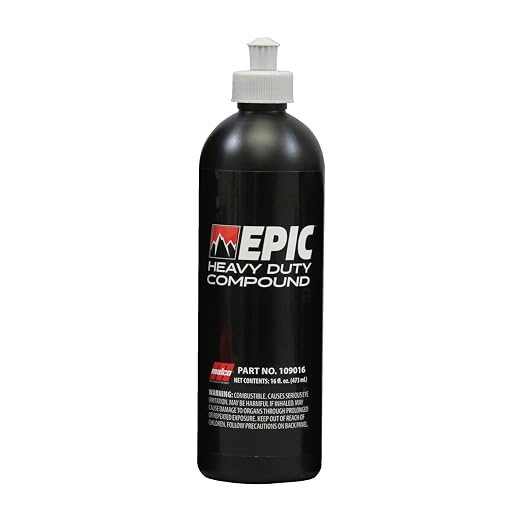 Malco Epic Heavy-Duty Car Polishing Compound – Best Deep Scratch Remover | by MalcoProductsInc
