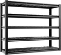 5-Tier 60" W x 20" D x 72" H Garage Shelving 30000LBS Heavy Duty Adjustable by cynnda