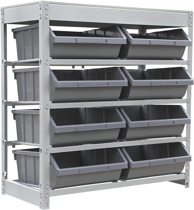 King's Rack Bin Rack Boltless Steel Storage System Organizer by Unknown