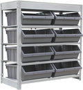 King's Rack Bin Rack Boltless Steel Storage System Organizer by Unknown