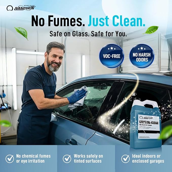 Nanoskin CRYSTAL-CLEAR VOC-Free Glass Cleaner 16 oz - Image 5
