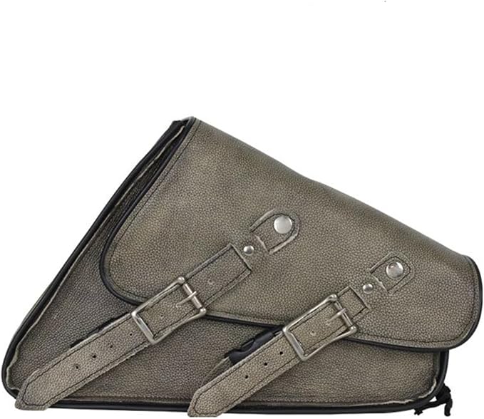 GARGOYLE BELLS Premium Naked Leather Swing Arm Bag by GARGOYLEBELLS