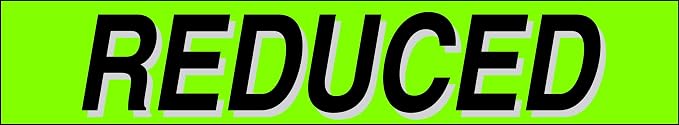 Ez-line Vinyl Windshield Stickers 3 Dozen 15 Inch Chartreuse Slogan Dealership - Image 4
