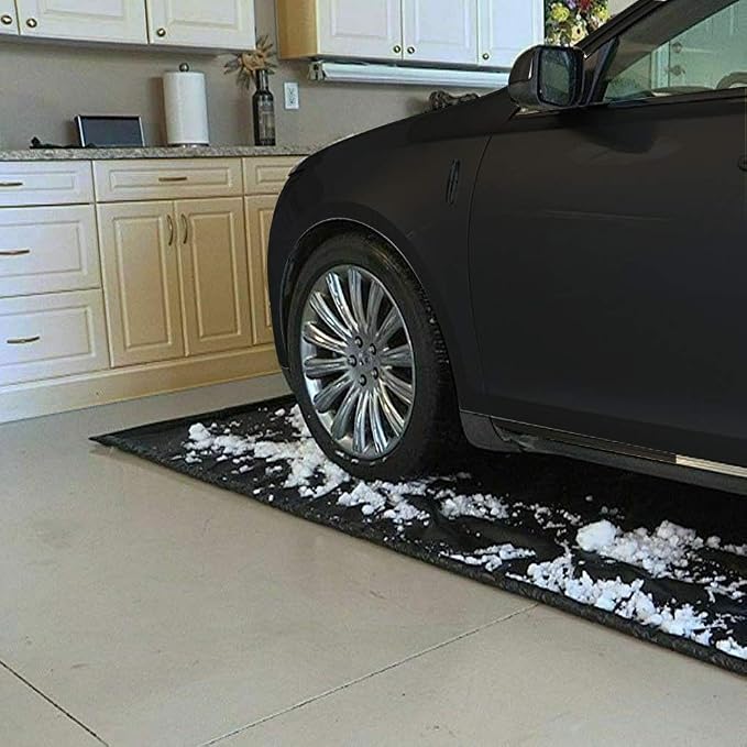 Garage Floor Mat for Under Car Oil Containment Mat for Snow, Rain - Image 6
