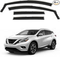 Window Deflectors Smoke Tinted in-Channel Side Window Vent Visor Deflectors by Unknown